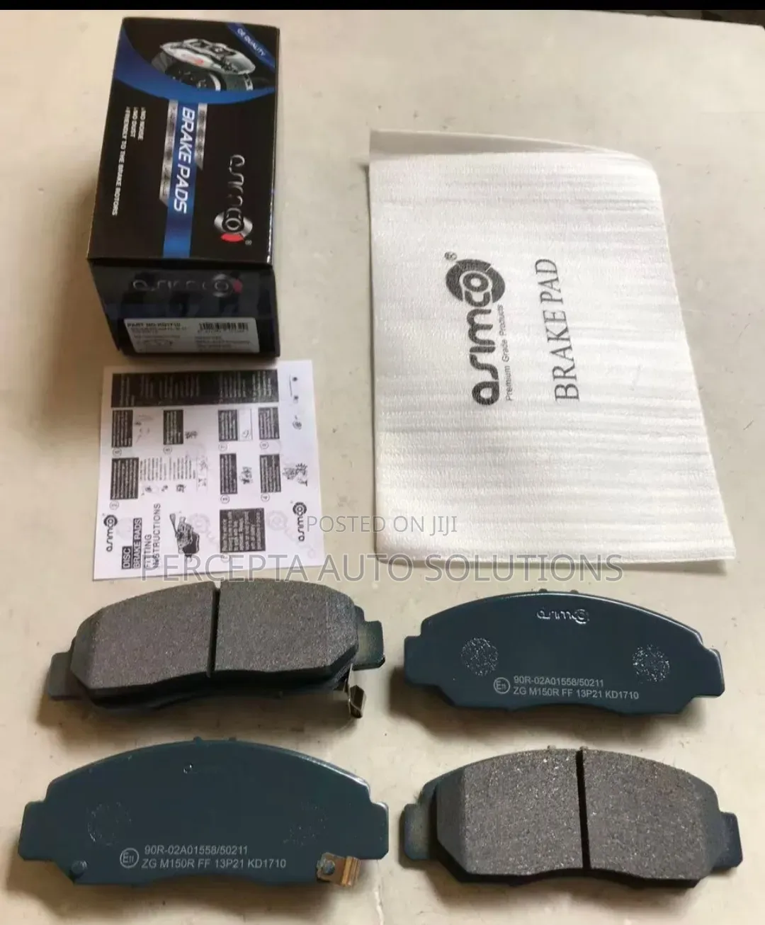 Nissan Juke,Skyline,Fuga,Teana,Lafesta Asimco Front Brake Pads Kd1710