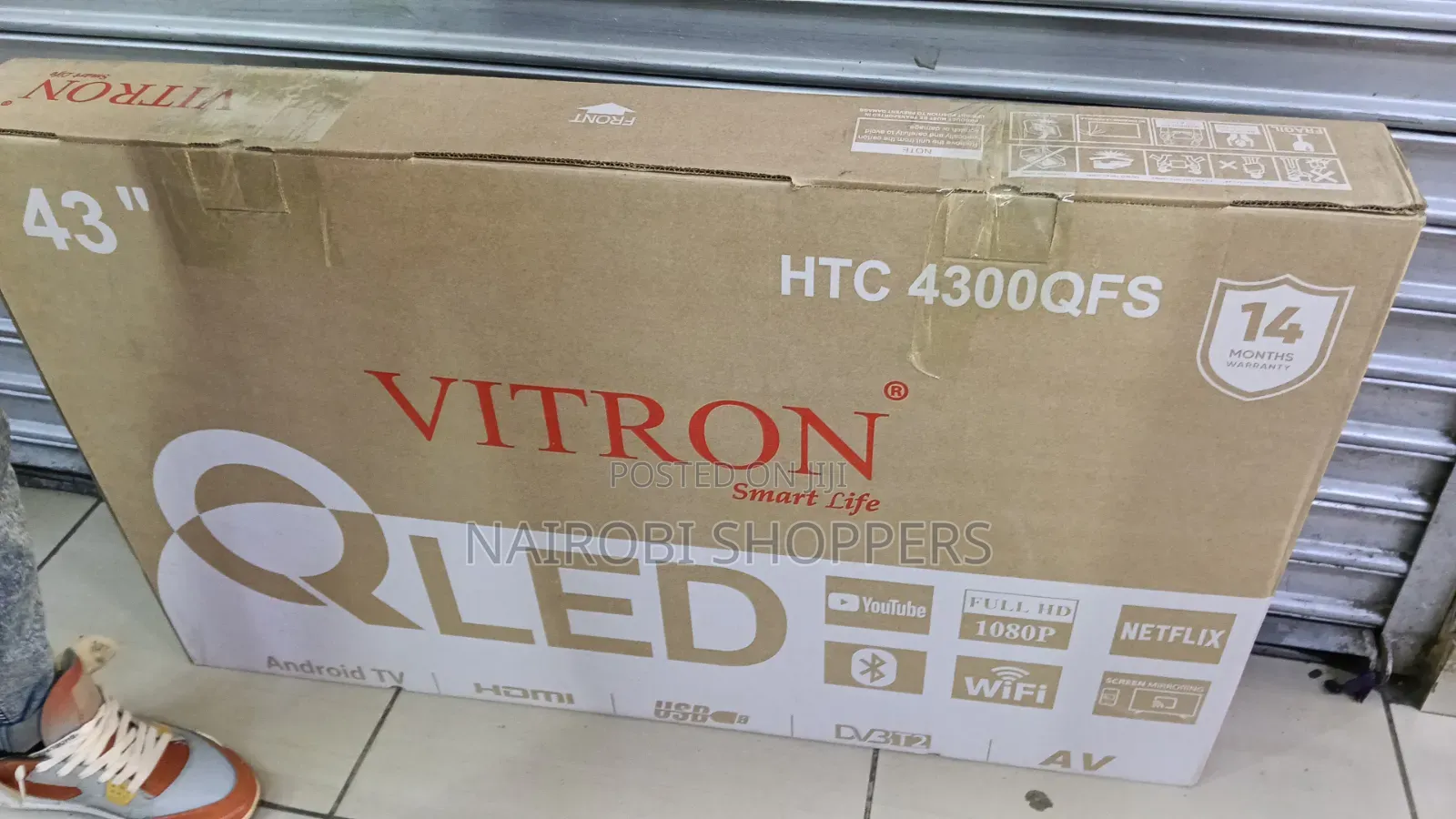 Vitron 43" Qled Htc4300qf