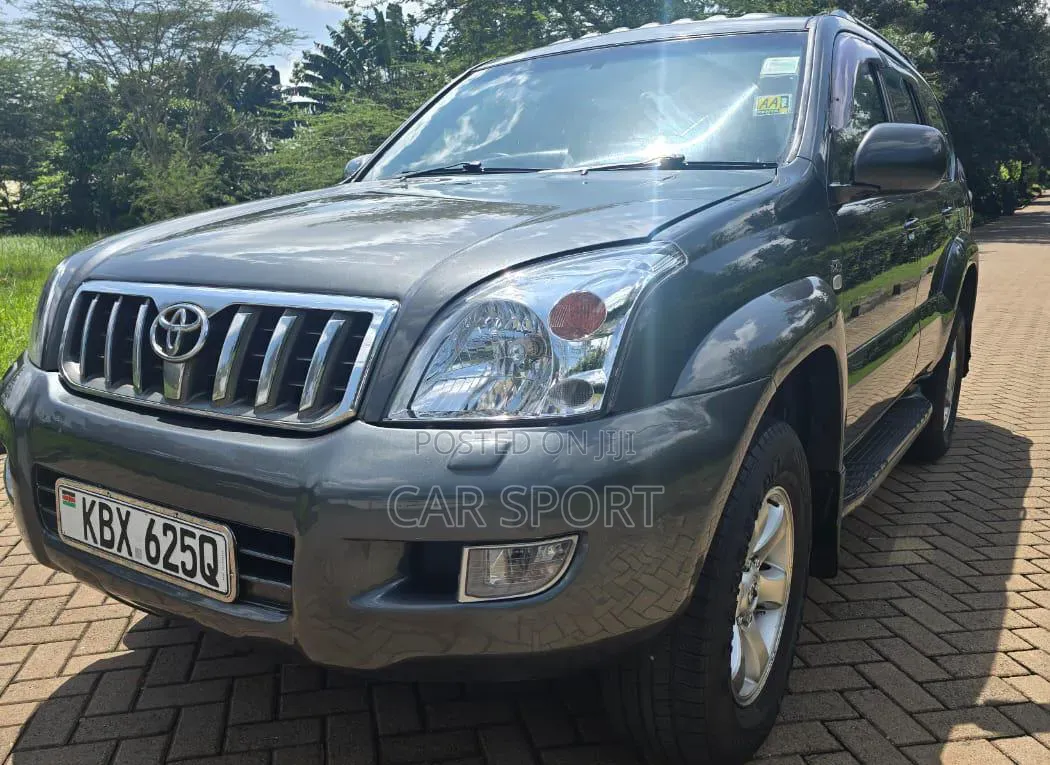 Toyota Land Cruiser Prado 2007 Gray