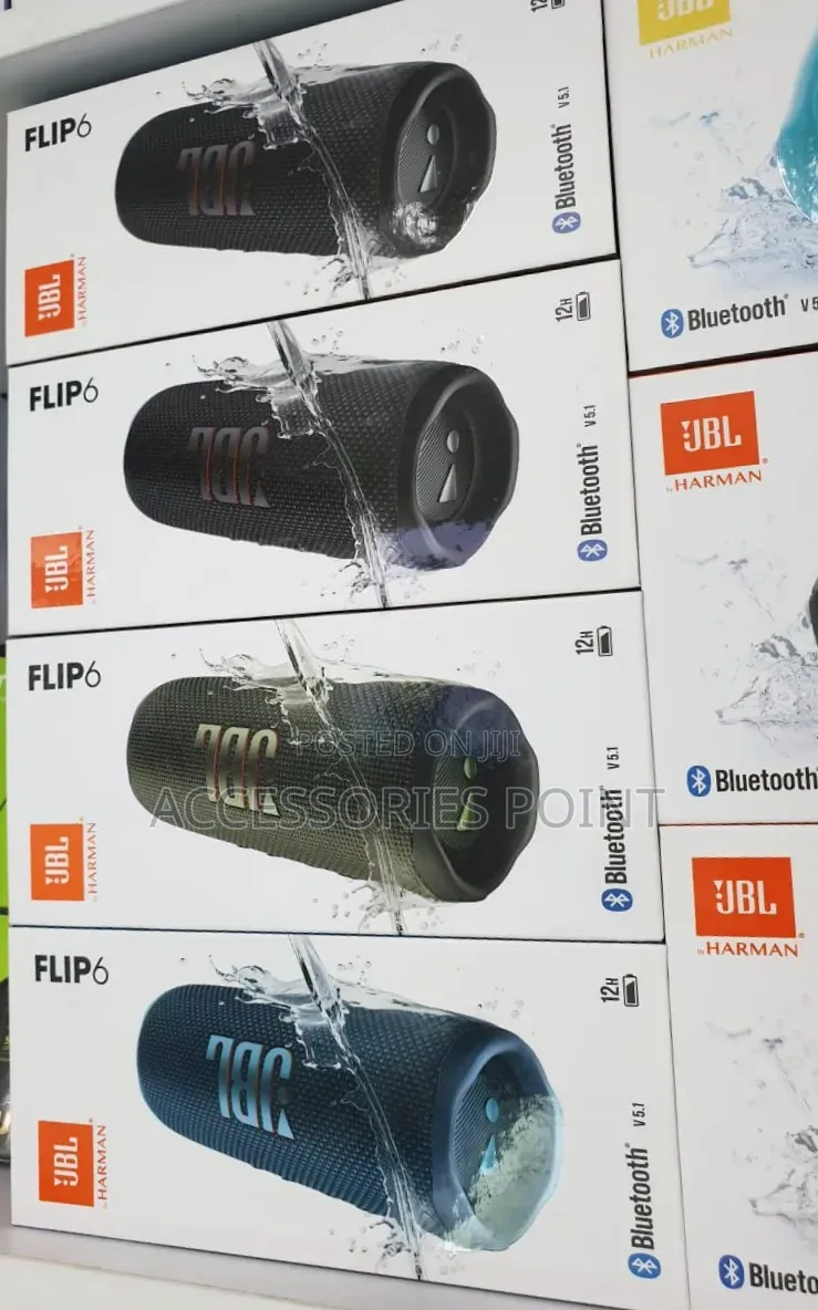 JBL Flip 6 Original Bluetooth Speaker, Deep Bass,Waterproof,12hrs Play