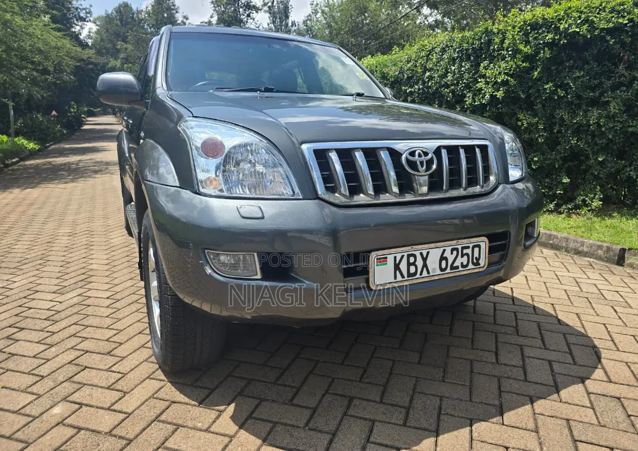 Toyota Land Cruiser Prado 3.0 D-4D 5dr 2007 Gray