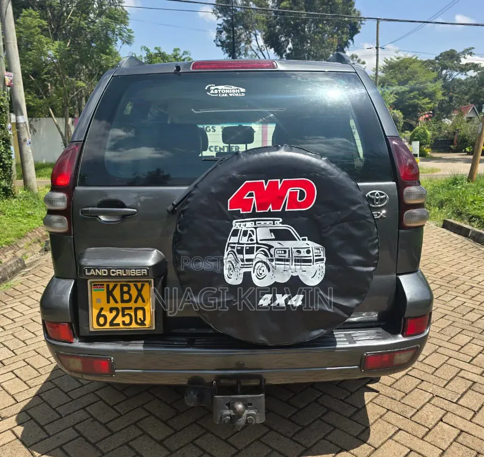 Toyota Land Cruiser Prado 3.0 D-4D 5dr 2007 Gray
