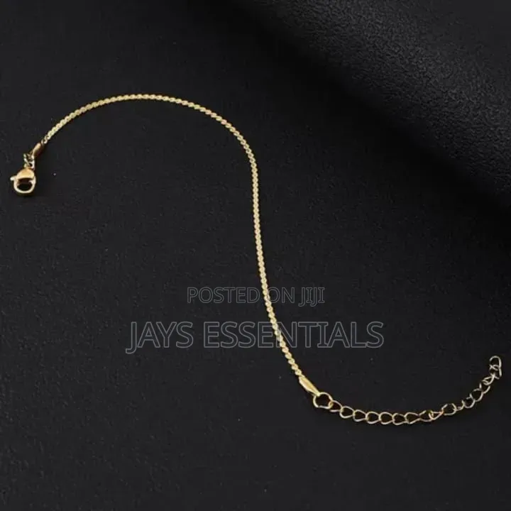 Minimalist, Gold-tone, Stainless Steel Bracelets.