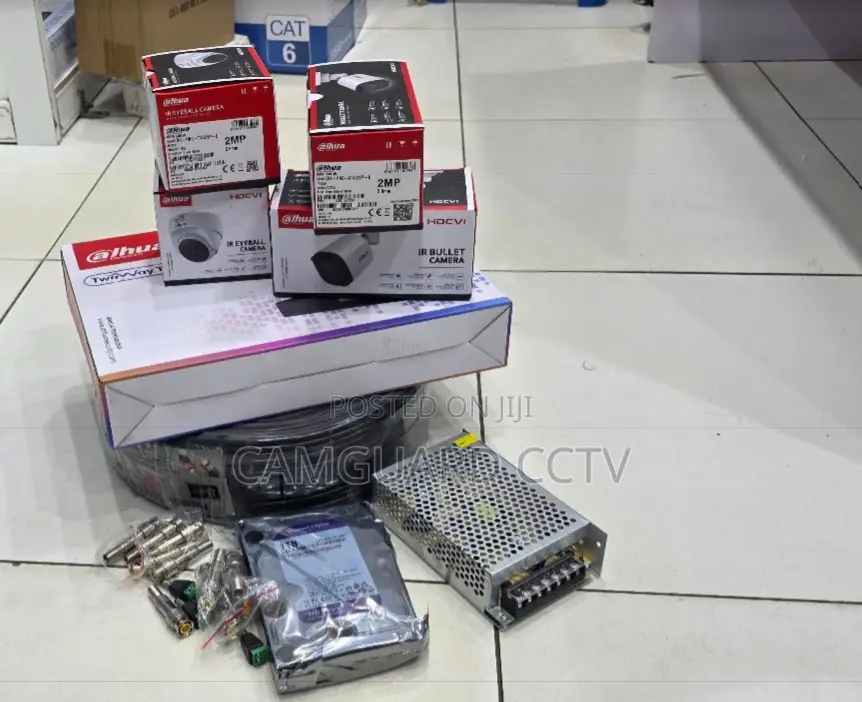 Dahua 4 Channel CCTV Camera Kit With DVR 500gb HDD