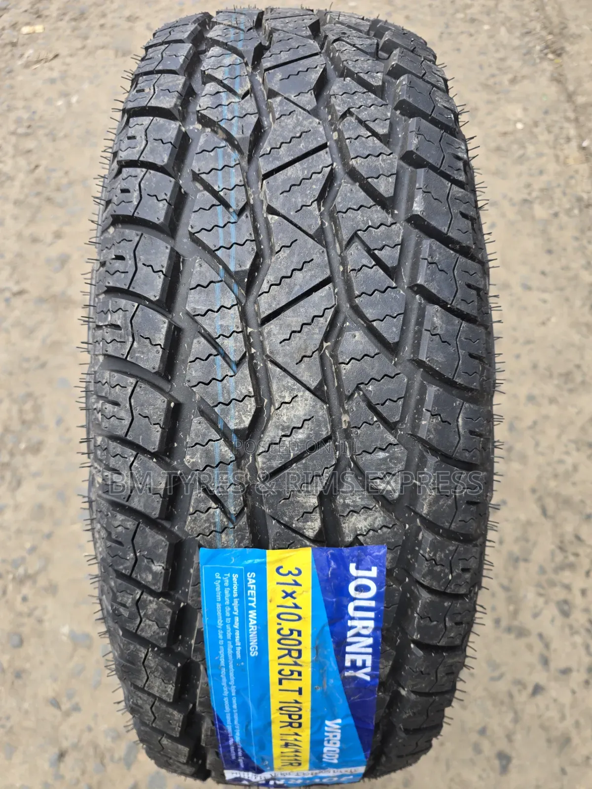 31x10.50r15 Journey Tires (All Terrein)