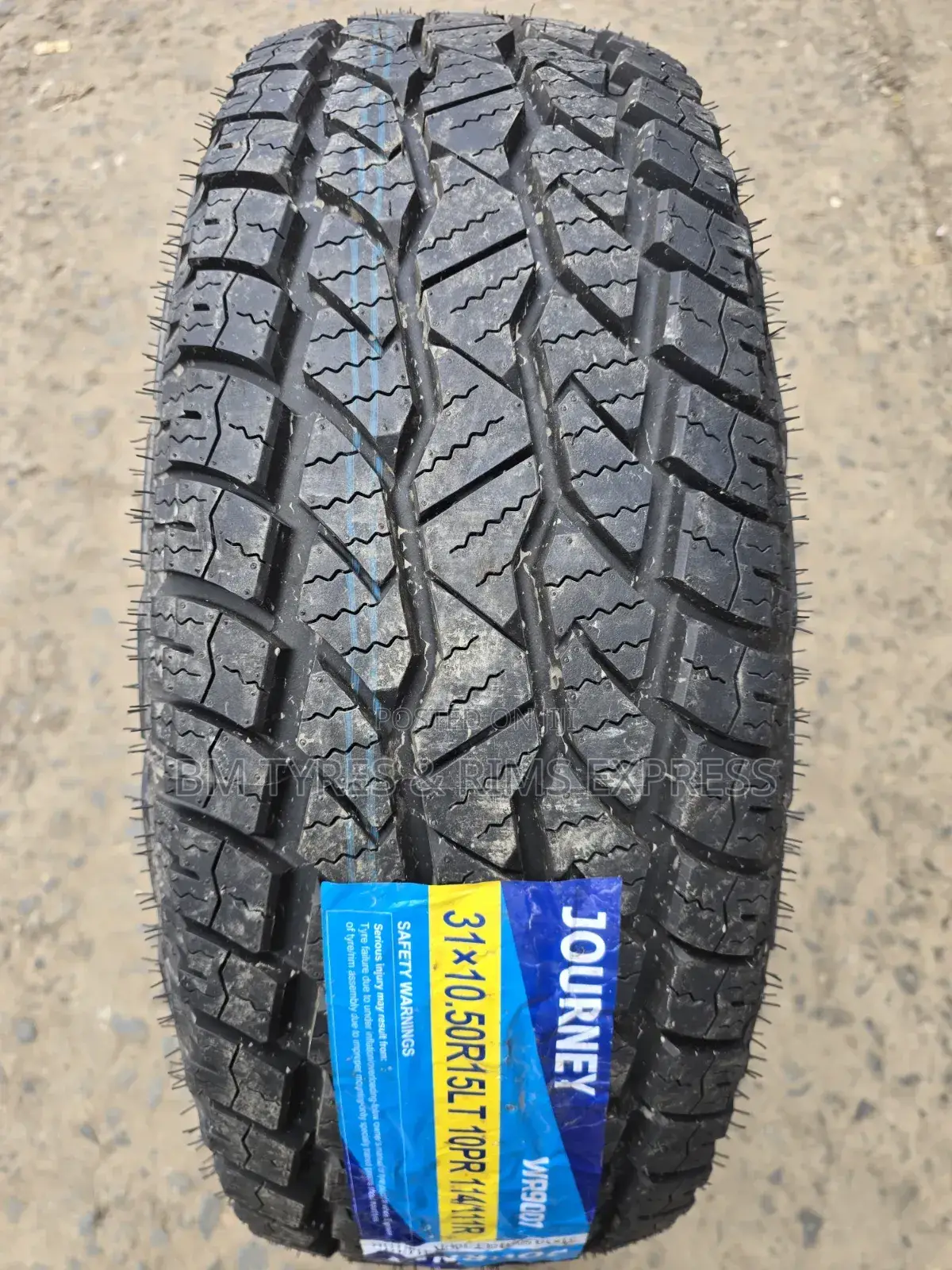 31x10.50r15 Journey Tires (All Terrein)