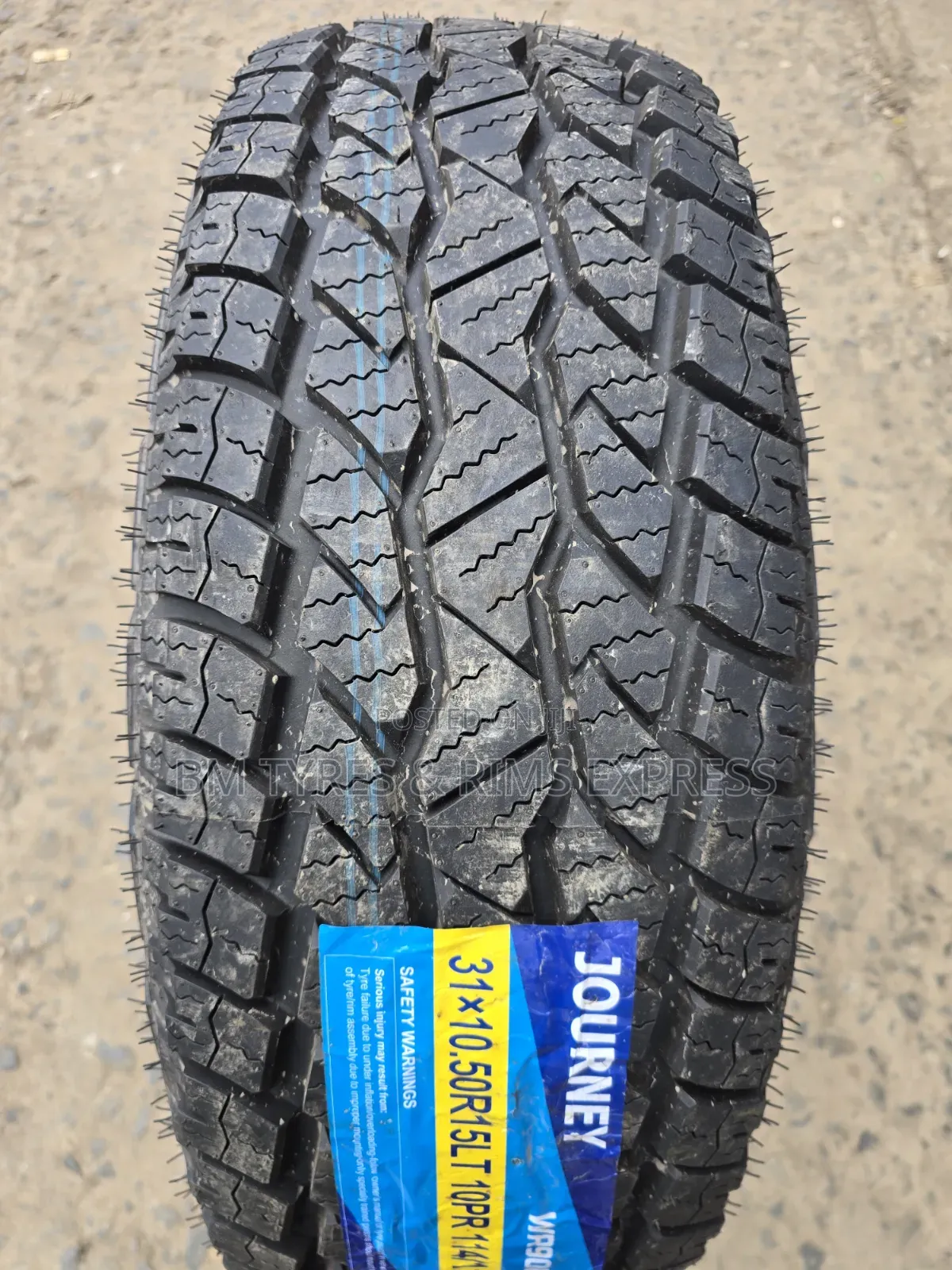 31x10.50r15 Journey Tires (All Terrein)