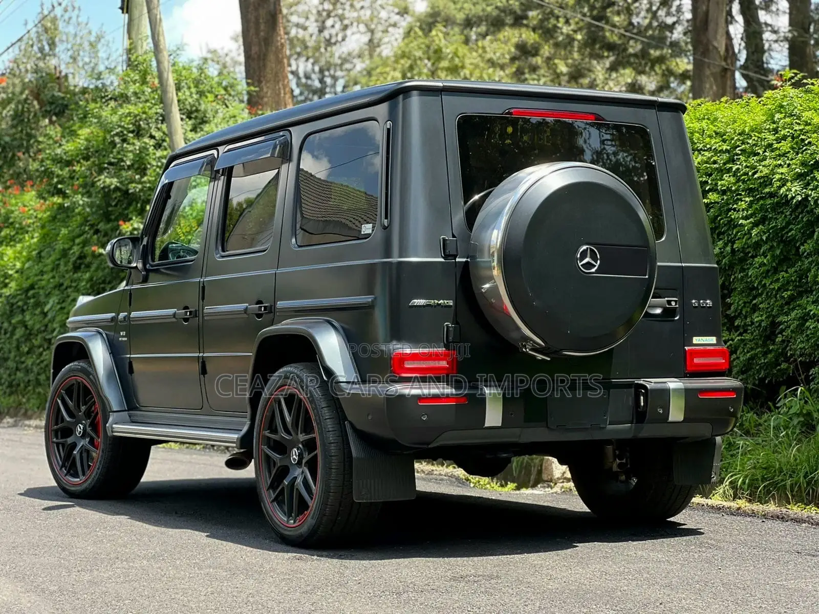 Mercedes-Benz G-Class G 63 AMG 4MATIC 2020 Matt Black