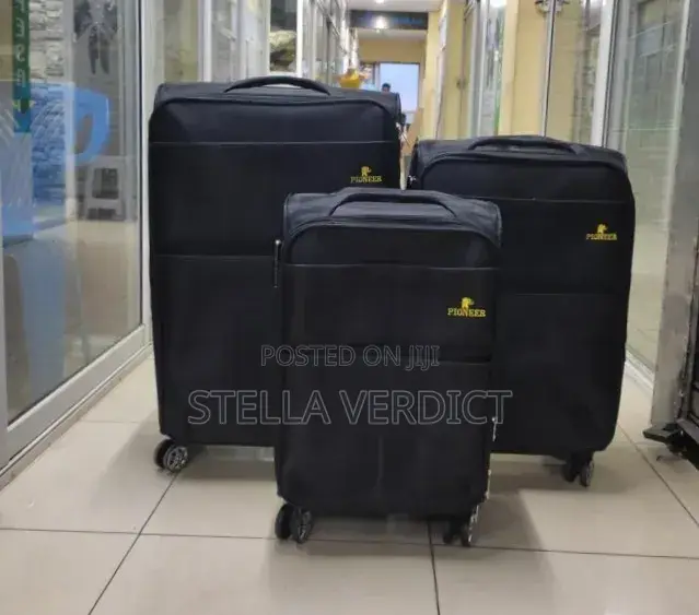 3 in 1 Fabric Laxurious Suitcase Briefcase Travel Bag