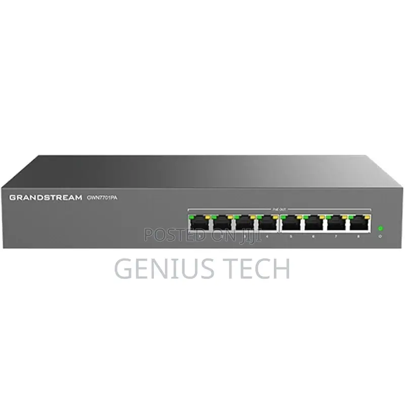 Grandstream Gwn7701pa Unmanaged Poe Switch
