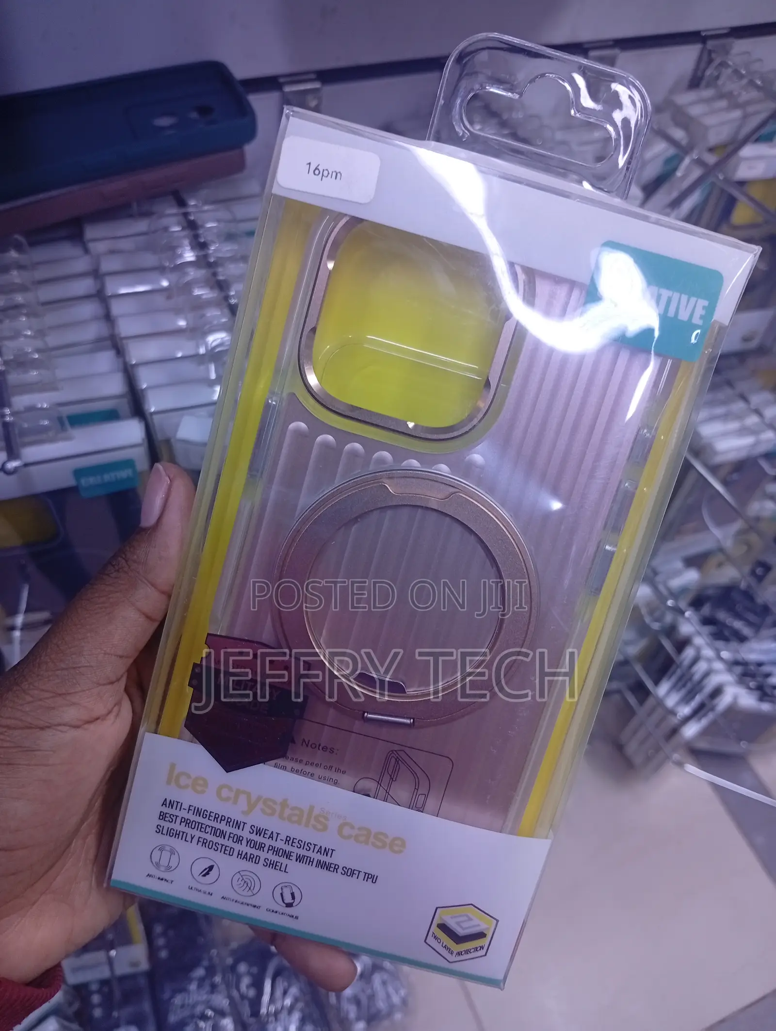 iPhone 16 Plus or 16 Pro Max "Fluted Texture Case