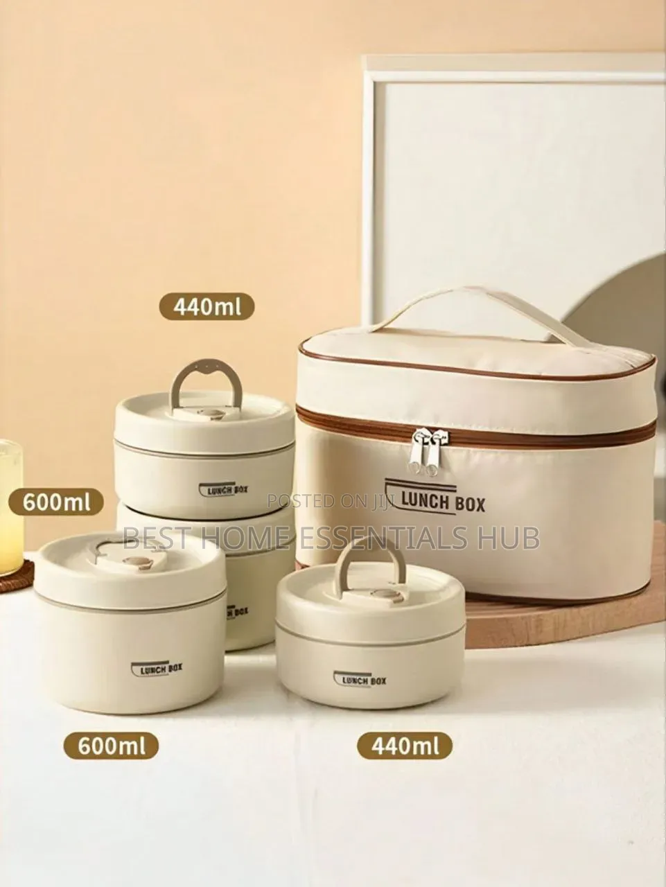 *5 in 1 Lunch Insulated Set Combo-1 Bag