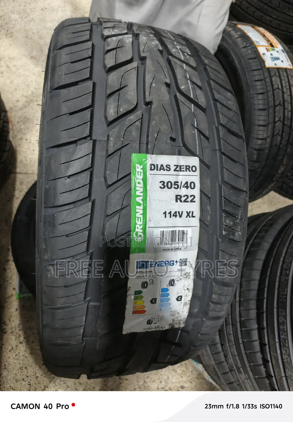 305/40r22 Dias Zero