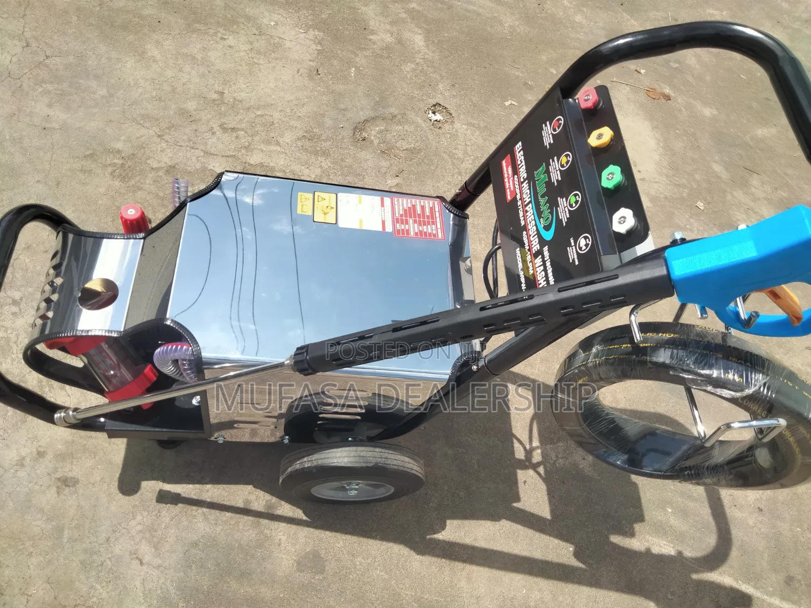 Electric Powered Milano Pressure Washer