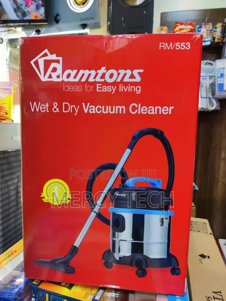 Ramtons Rm/553 Wet Dry Vacuum Cleaner