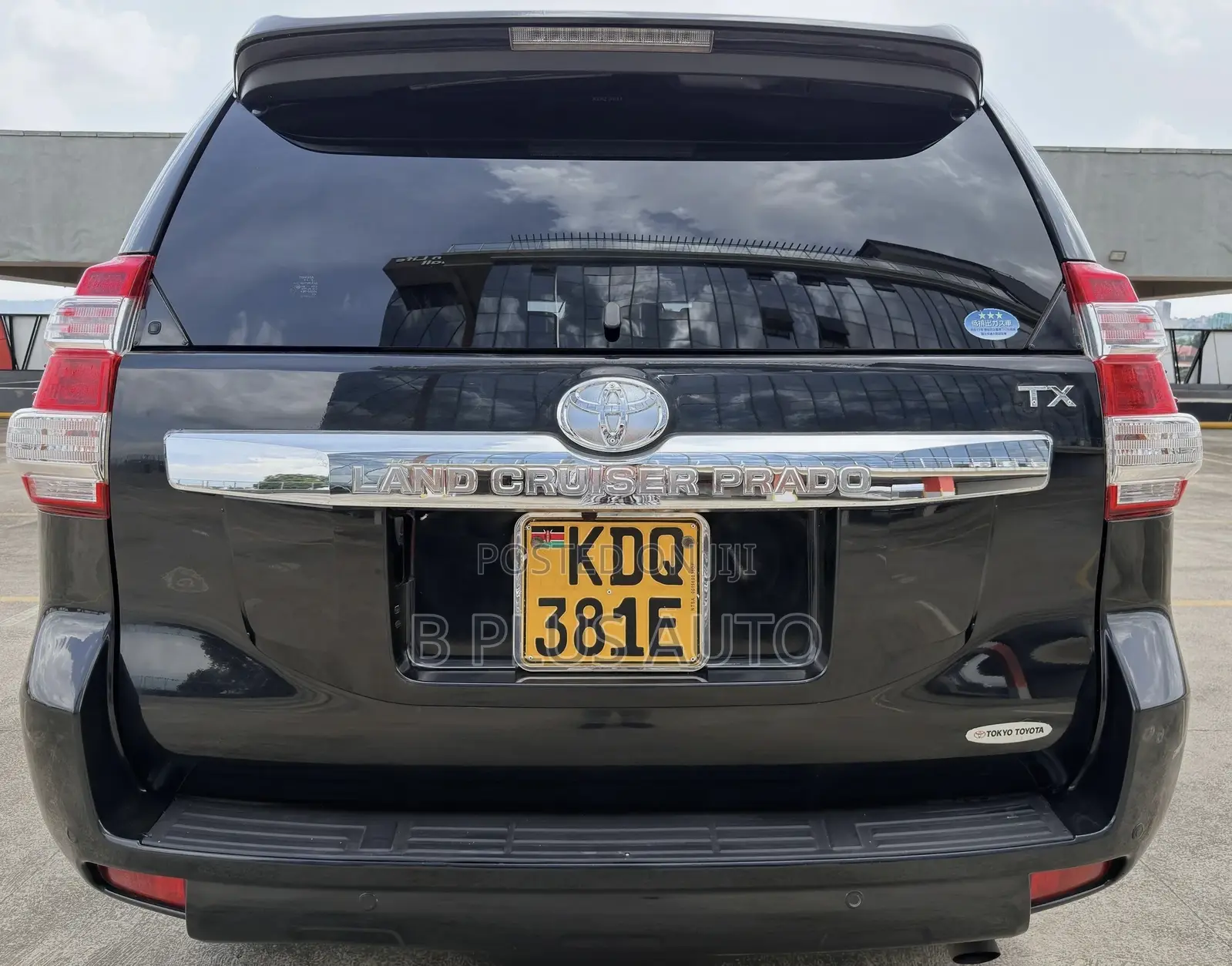 Toyota Land Cruiser Prado 2017 Black