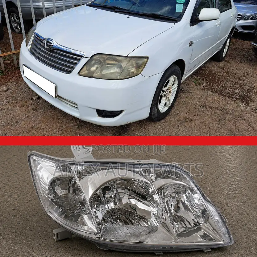 Head Lamp Toyota Corolla Nze Fielder 2005 Onwards