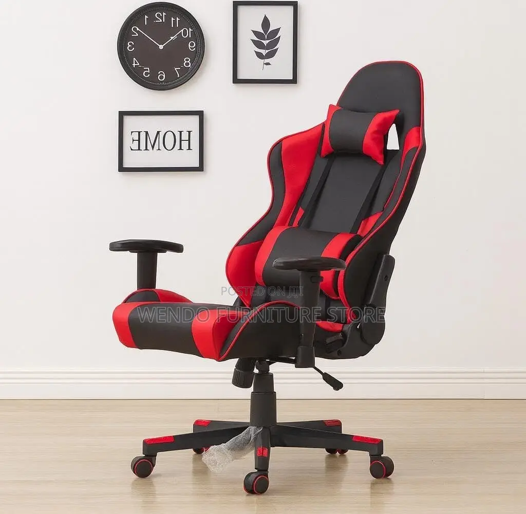 Office Chair : Ys-916-Orange Gaming Chair With Pu Leather.