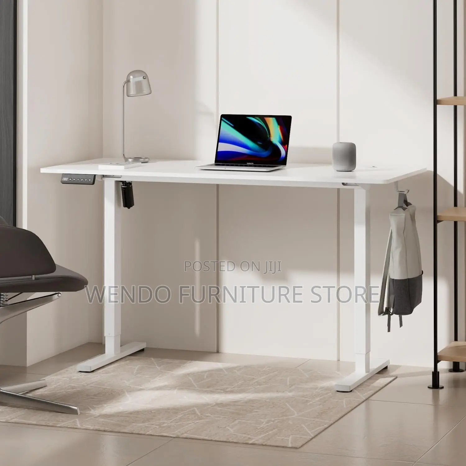 Adjustable Table: 140cm Adjustable Electric Home Office Desk