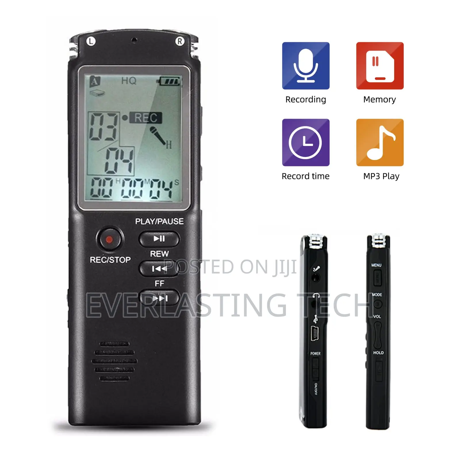 Voice Recorder T60 Professional Hd Recording 32gb Audio Device