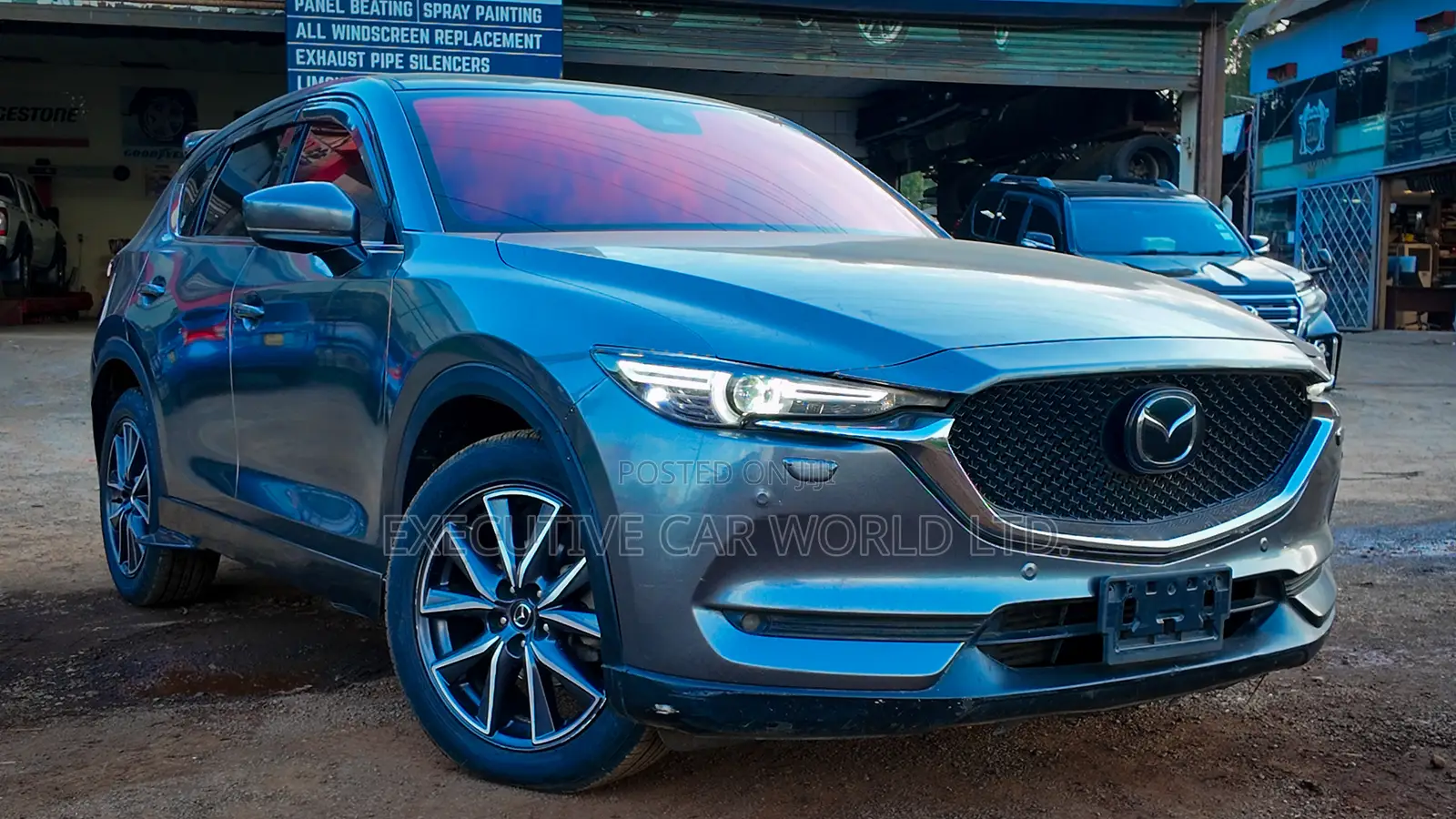 Mazda CX-5 2.2 Diesel FWD 2017 Gray