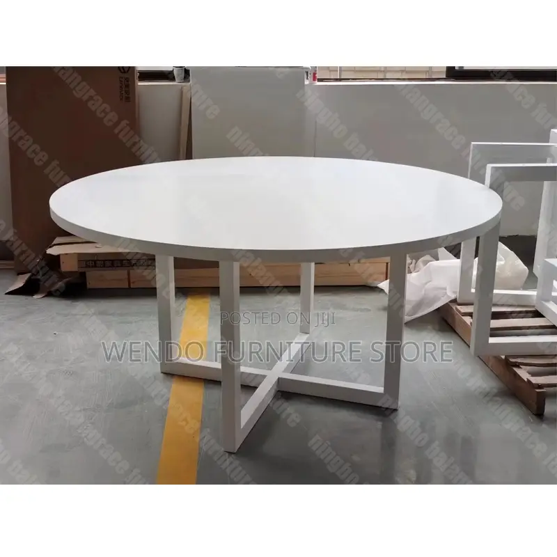 Coffee Table :White Household Essentials Jamestown Round Coffee Table,