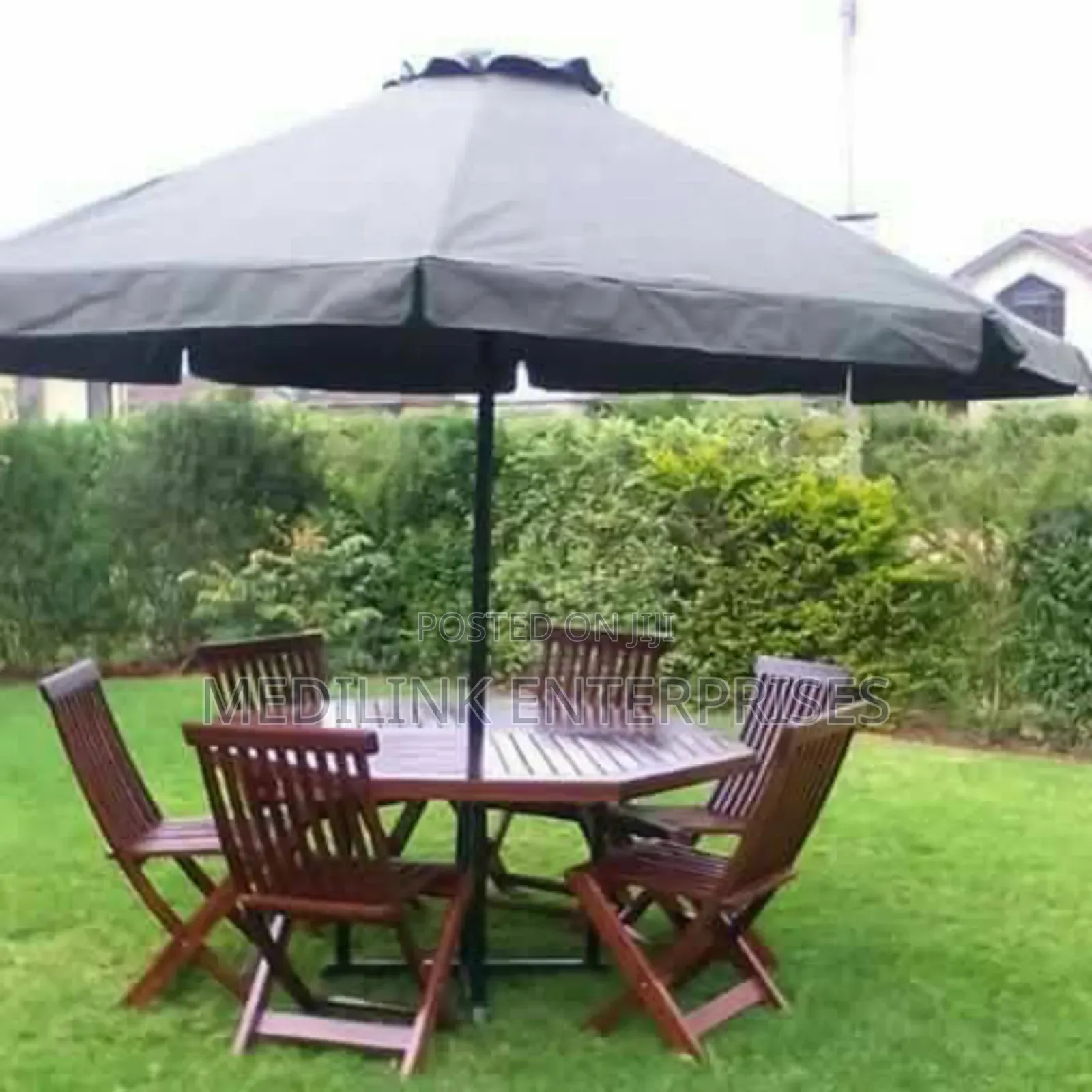 Galway Six Chairs Foldable+Tables +Parasols