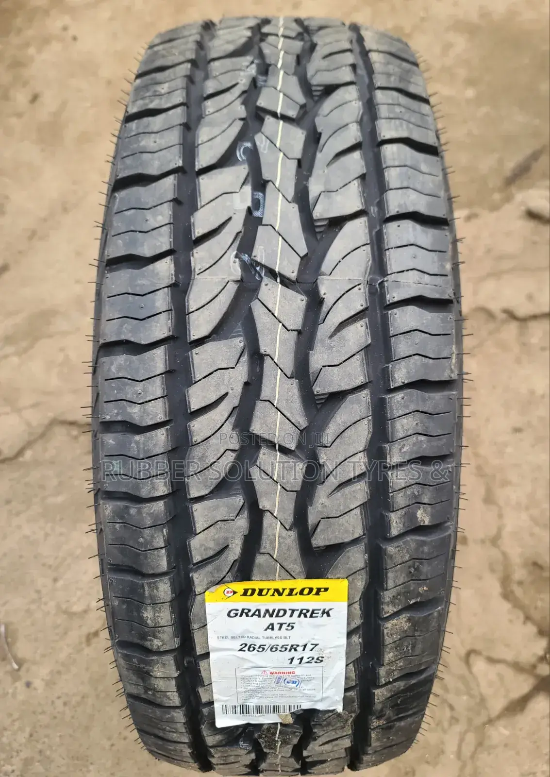 265/65 R17 Dunlop Tyres Grandtrek 112 S a/T5 All-Terrain
