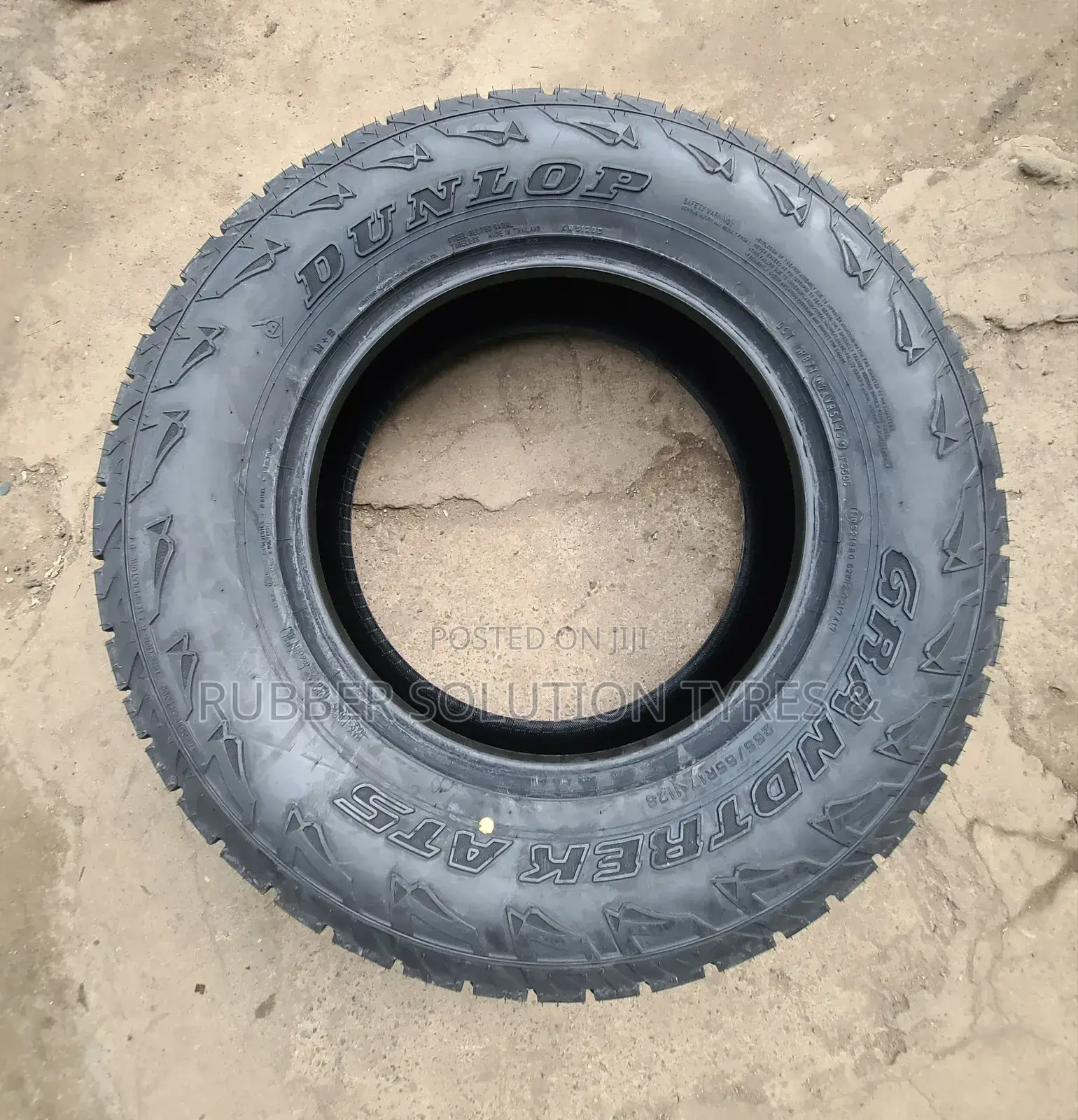 265/65 R17 Dunlop Tyres Grandtrek 112 S a/T5 All-Terrain