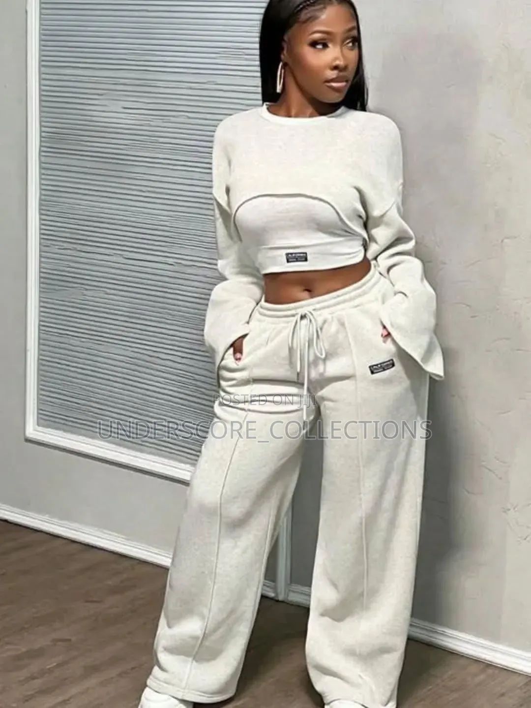 Trendy Tiktoker Two Piece Trackset