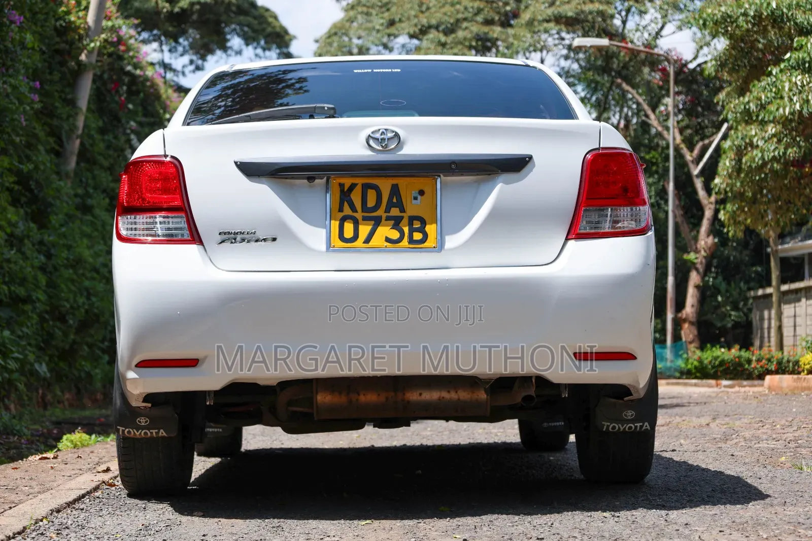 Toyota Axio 2013 White