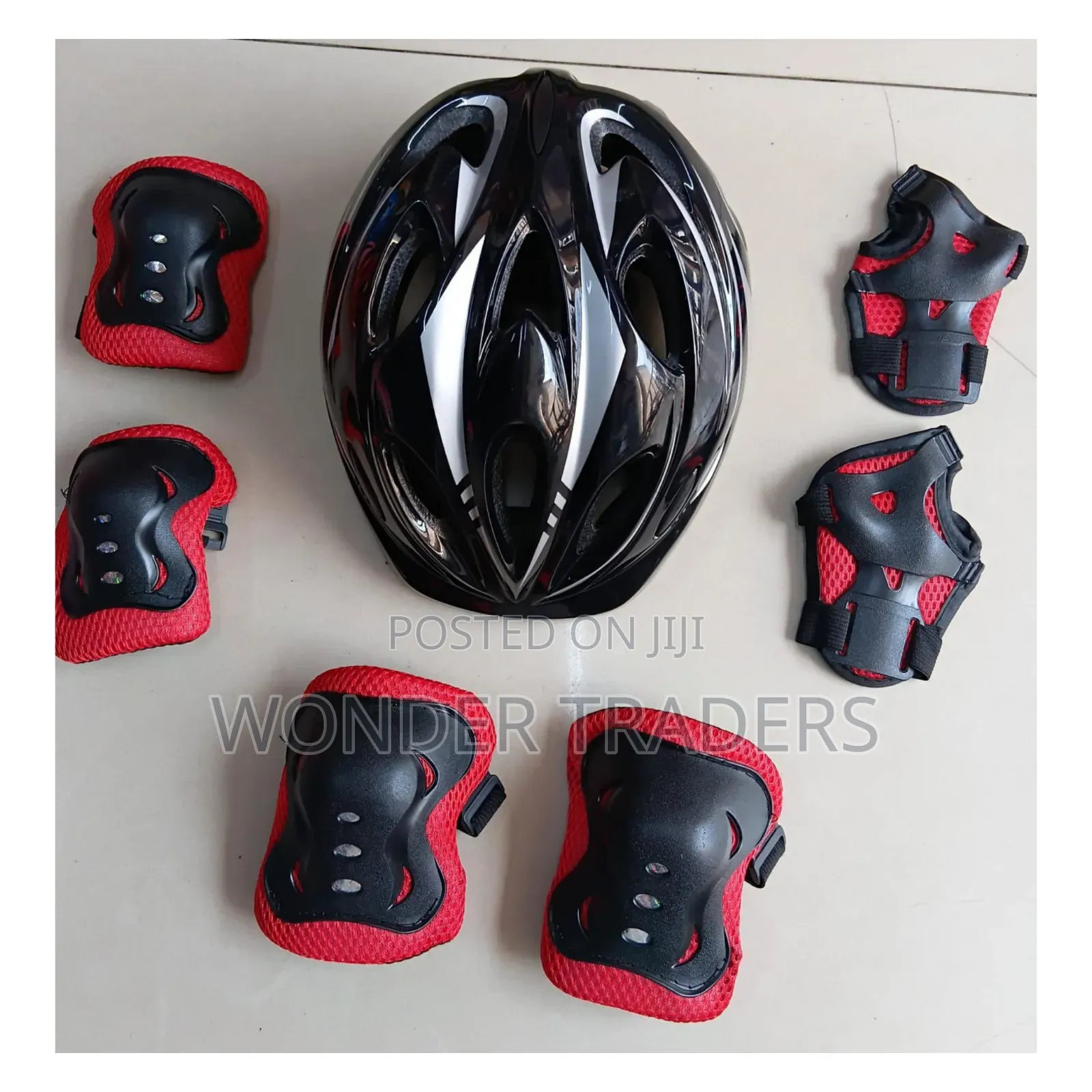 Kids Protecive Gears ( Black)