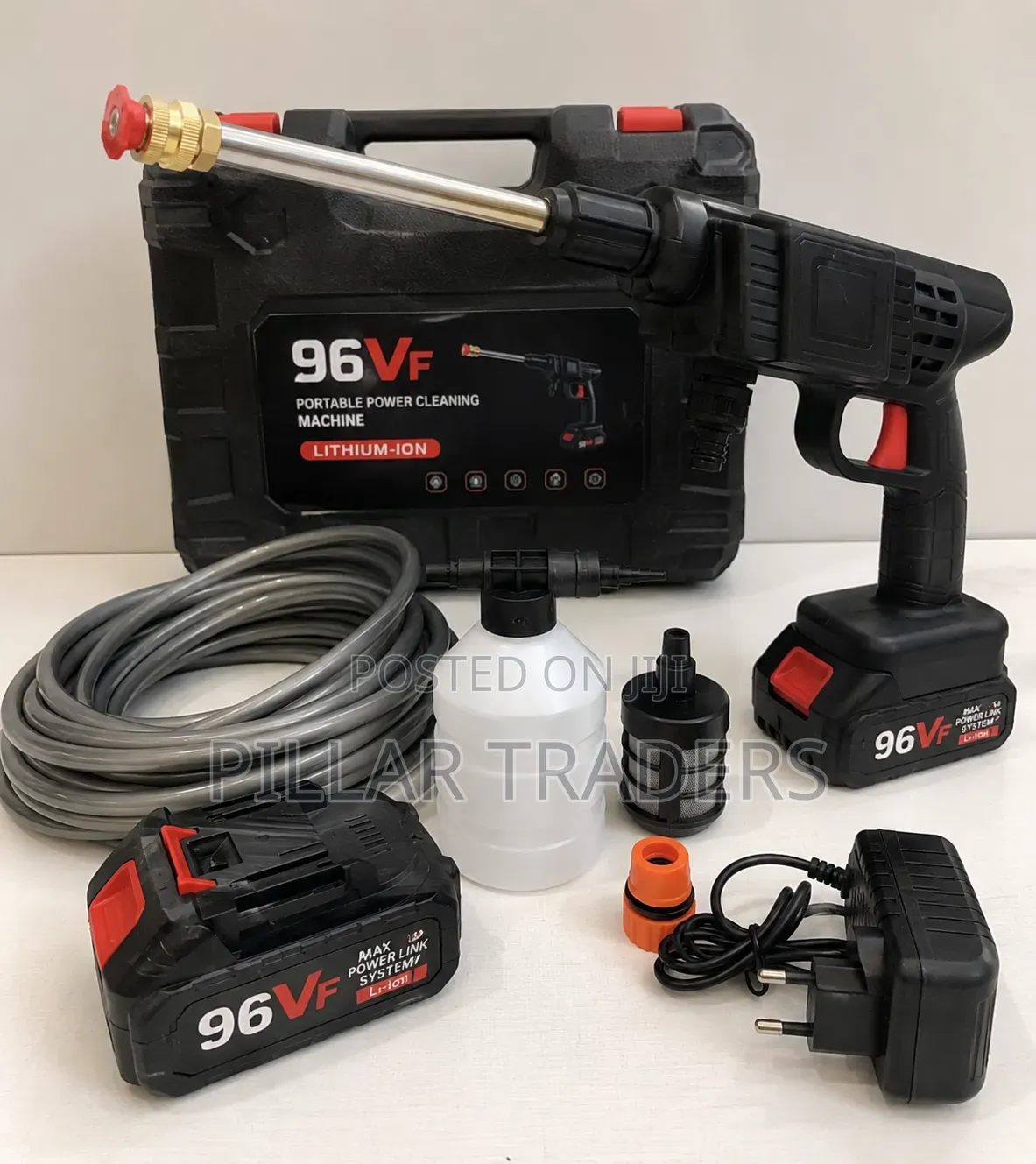 96vf Cordless High Pressure Car Wash Machine