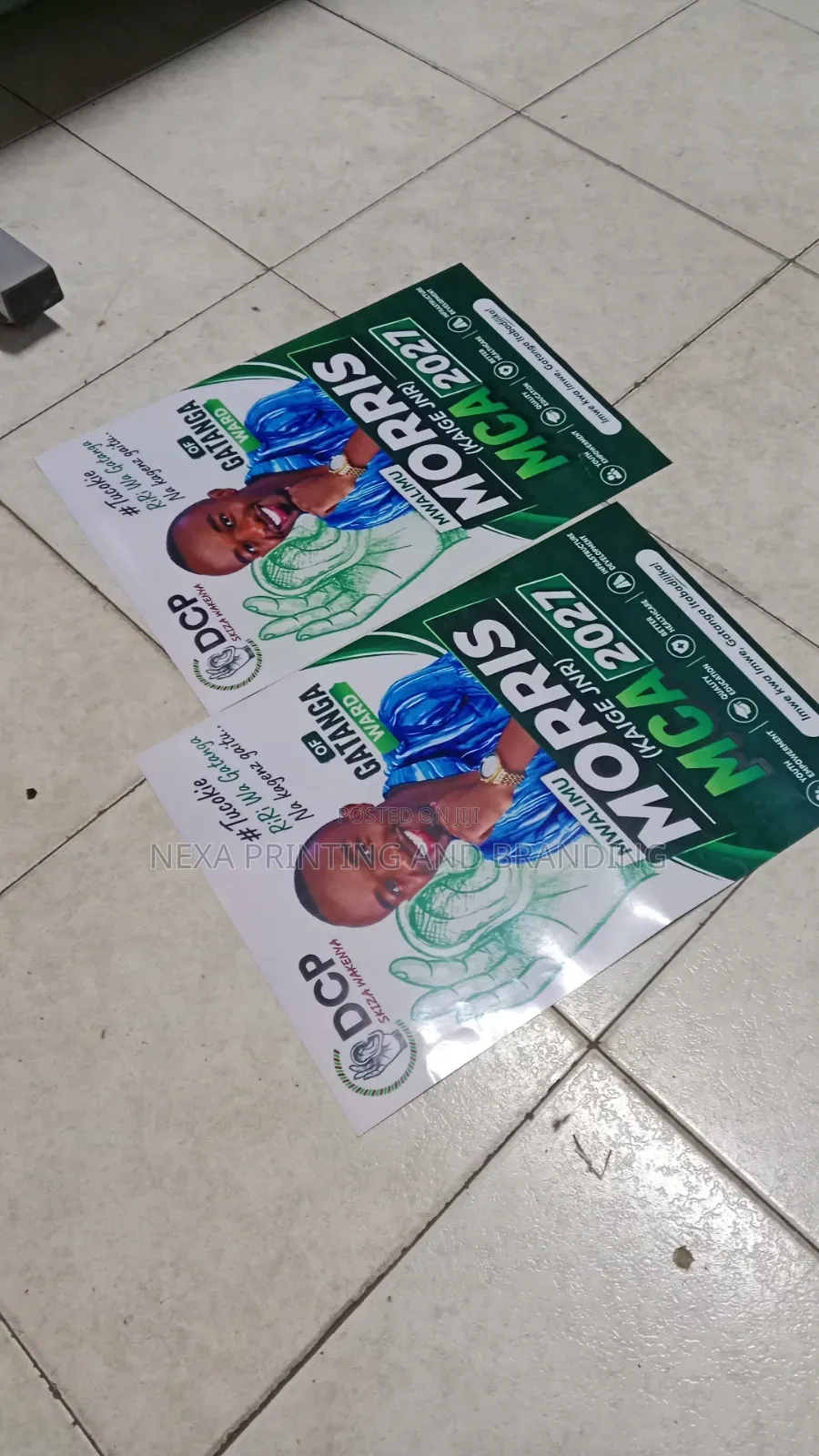 2027 Campaign Posters/Banners and Full Merchandise