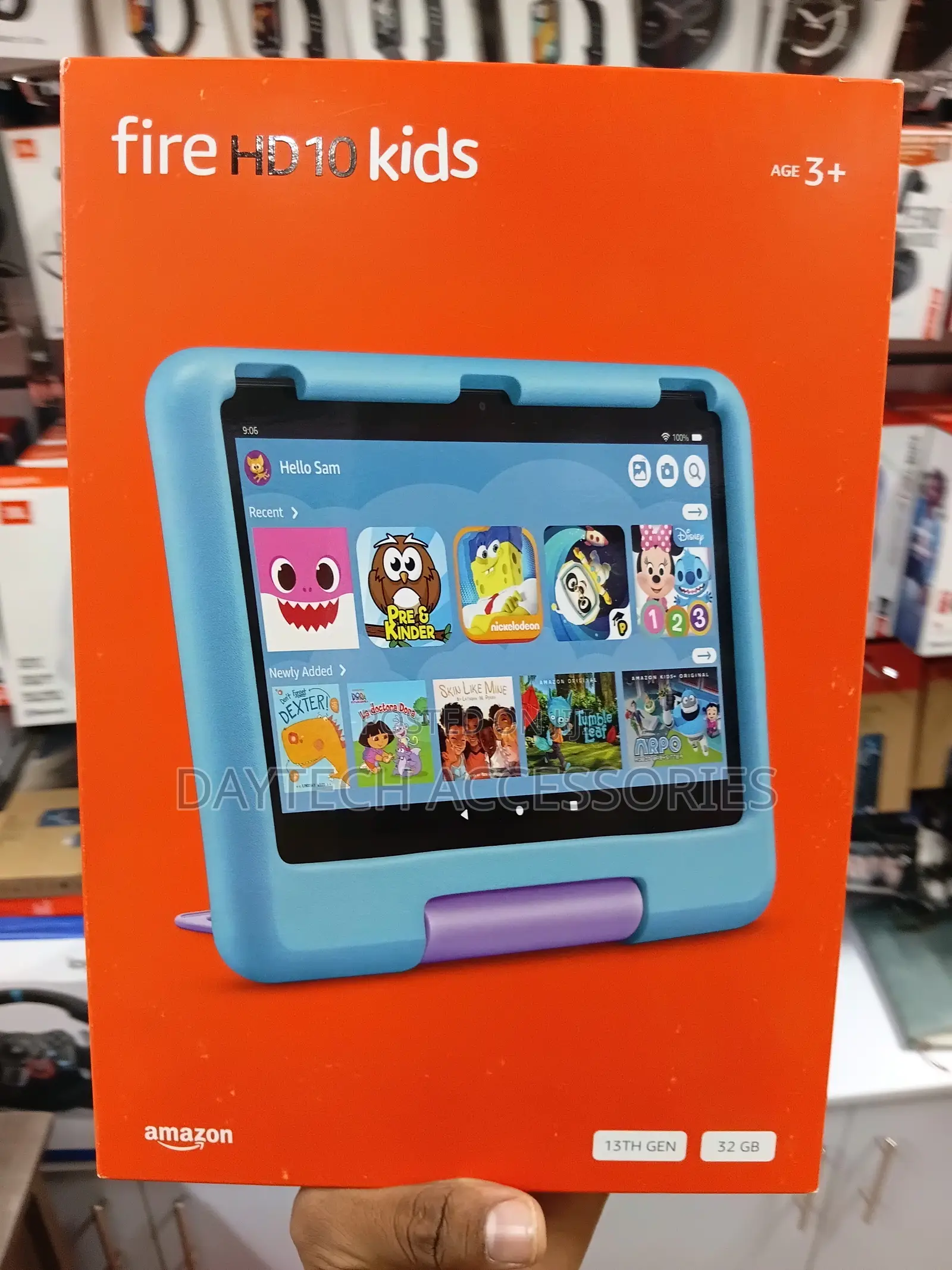 New Amazon Fire HD 10 (2021) 4 GB Black