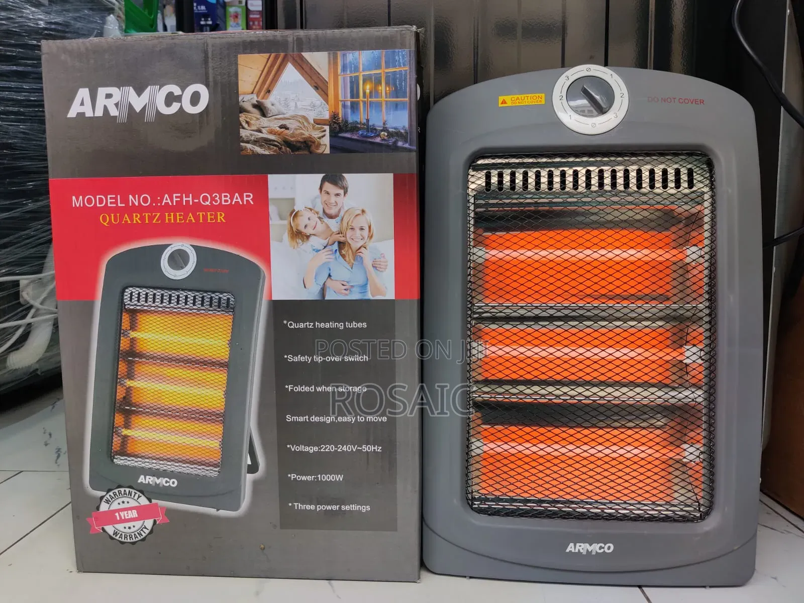 Armco 3bar Quartz Heater