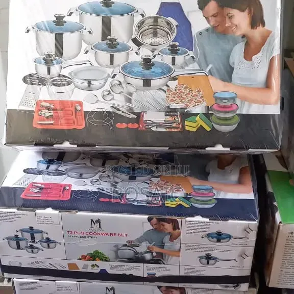 72pcs Cookware Set