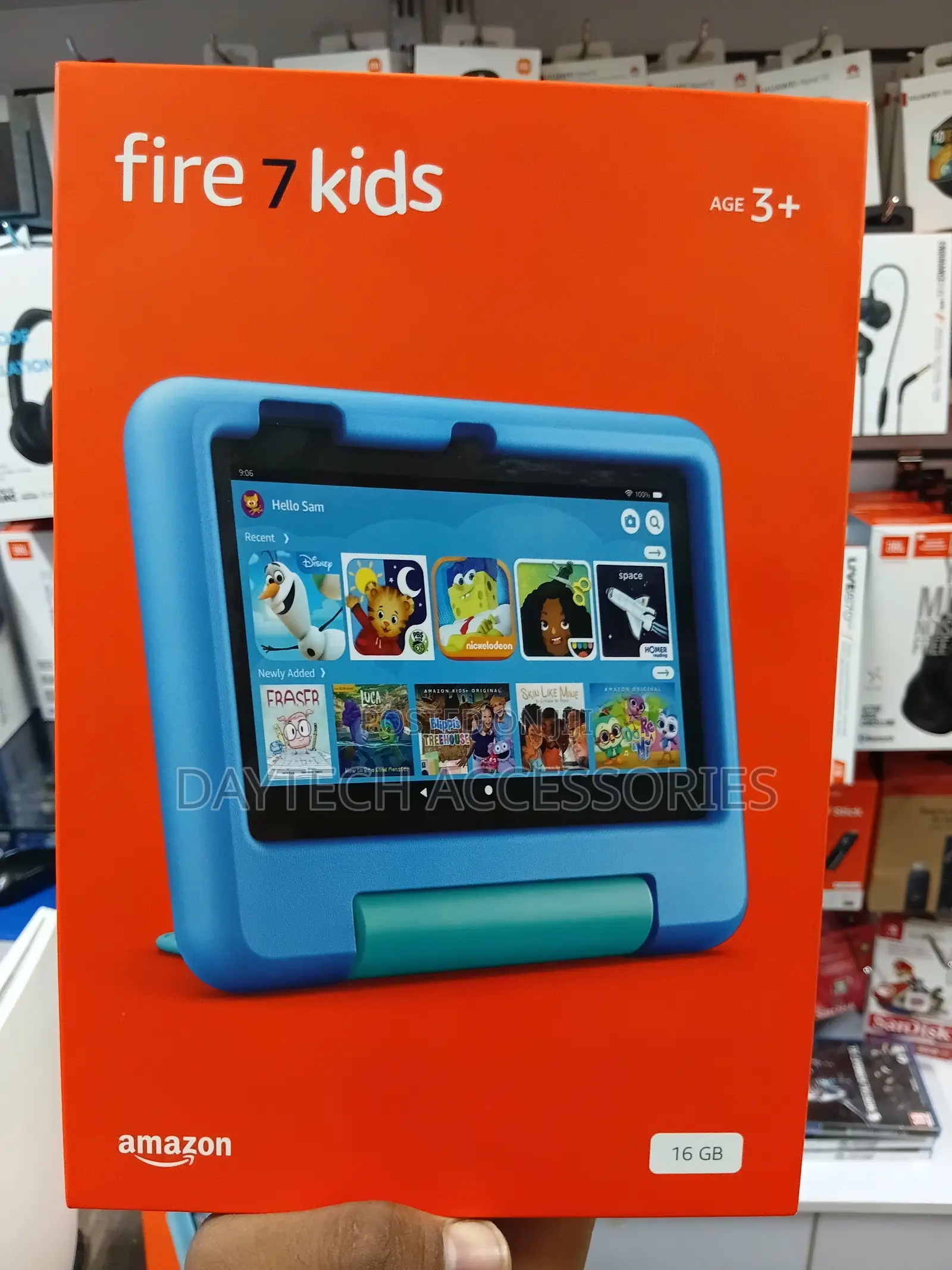 New Amazon Fire 7 Kids Edition 2019 16 GB Black