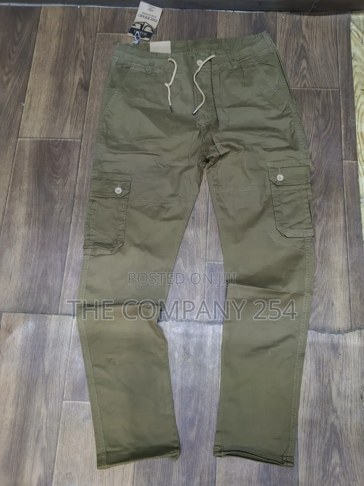 Quality Casual Khaki Side Pocket Men Plain Cargo Pant Trousers