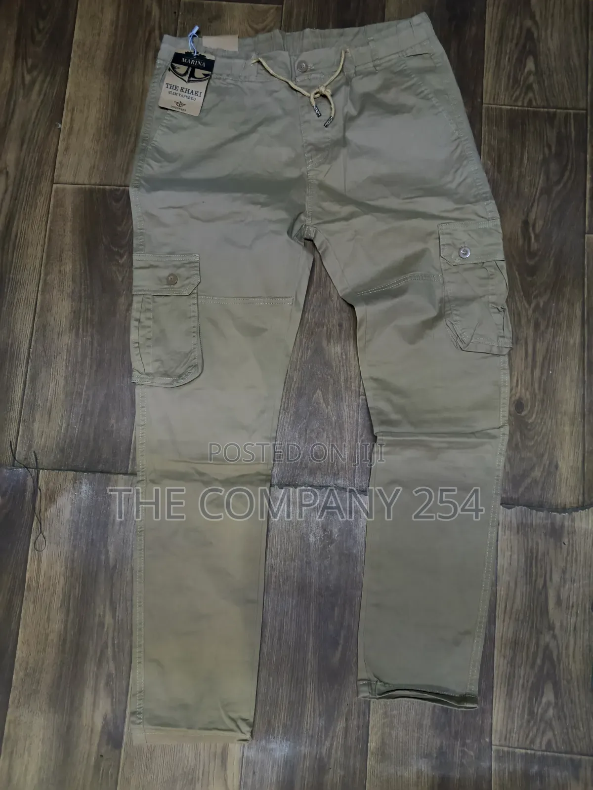 Quality Casual Khaki Side Pocket Men Plain Cargo Pant Trousers