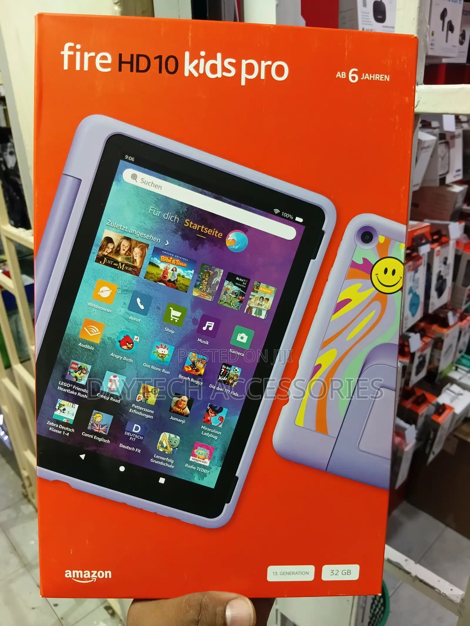 New Amazon Fire HD 10 (2021) 32 GB Black