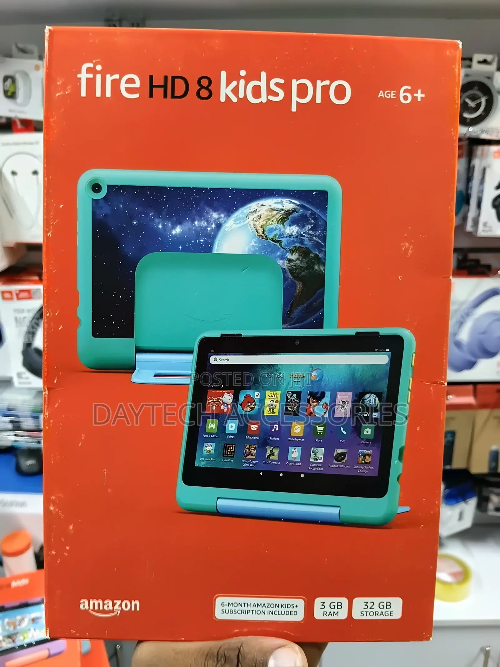 New Amazon Fire HD 8 (2022) 32 GB Black