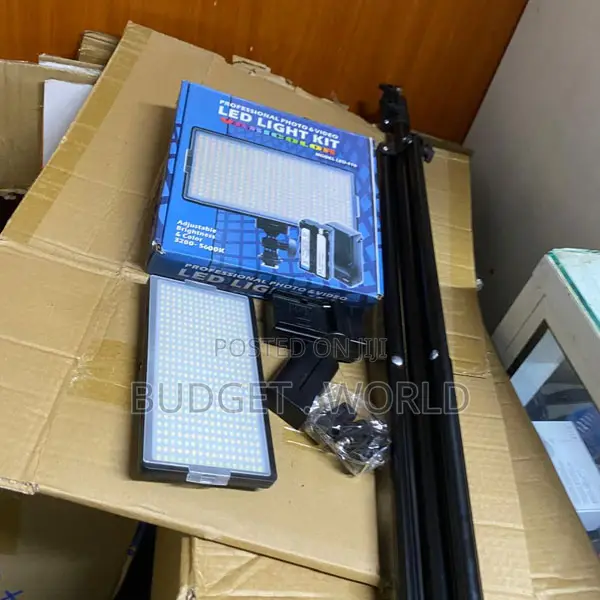Multi-Function 416 Led Photography Light Kit With Stand