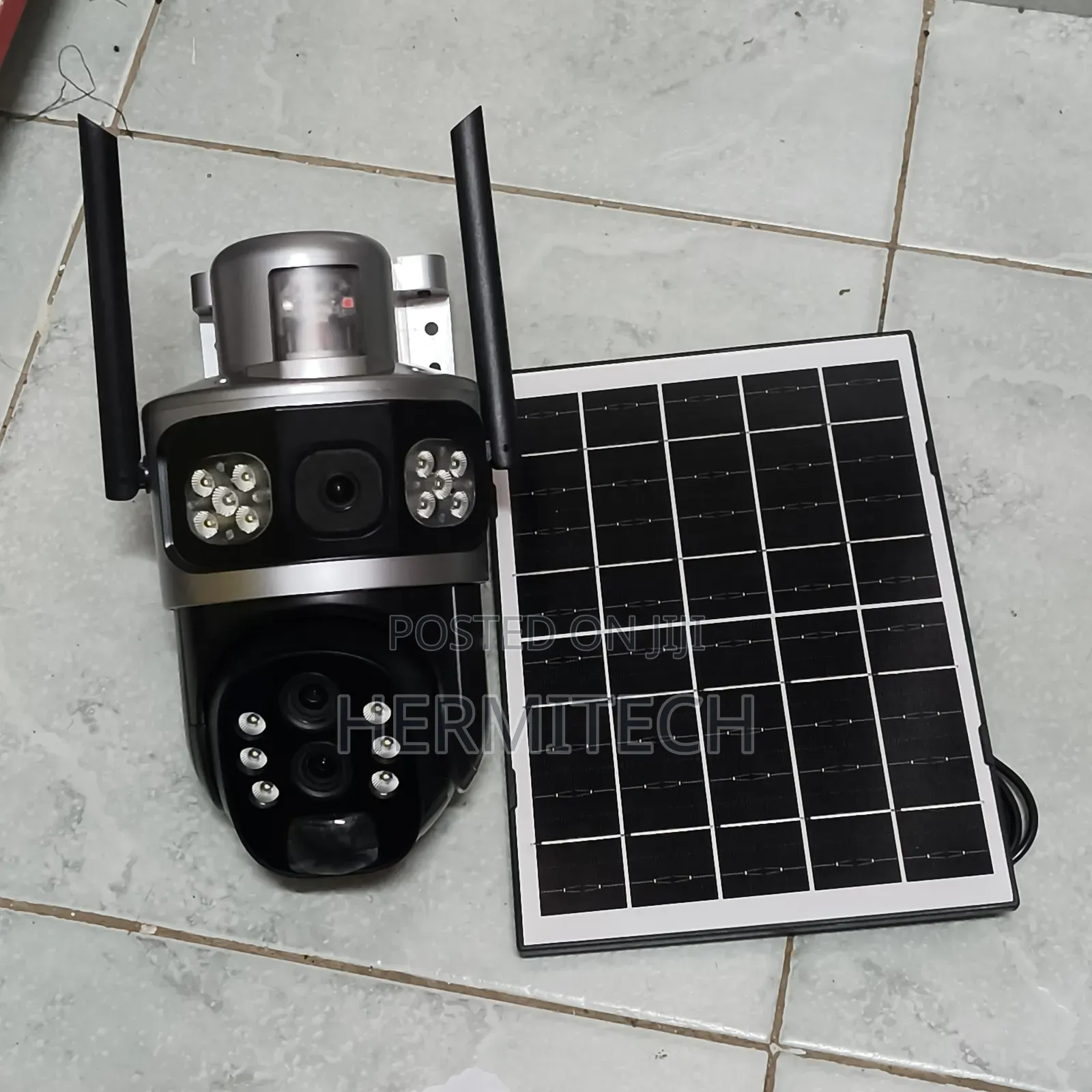 4g Dual Lens CCTV Surveillance Camera