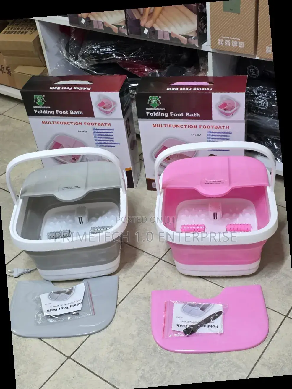 Silicone Folding Footbath