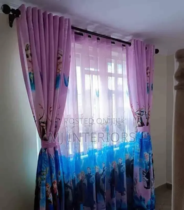 Kids Cartoon Dreams Curtains