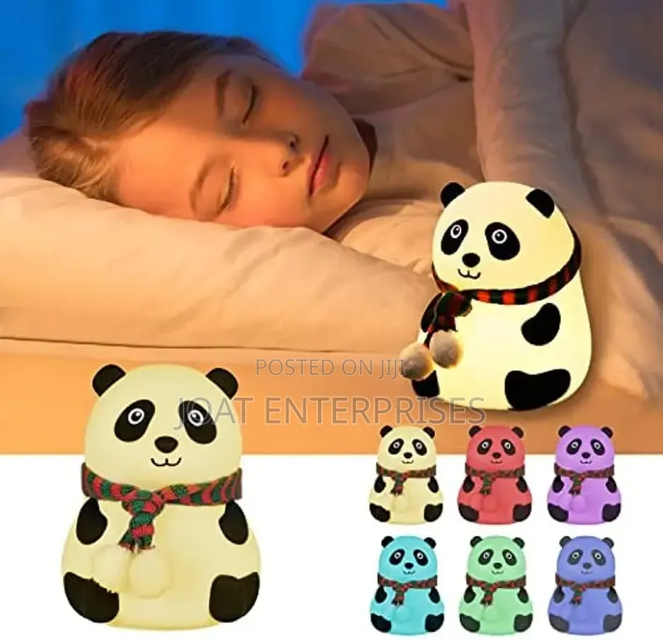 Panda Kids Night Silicone Led Lights