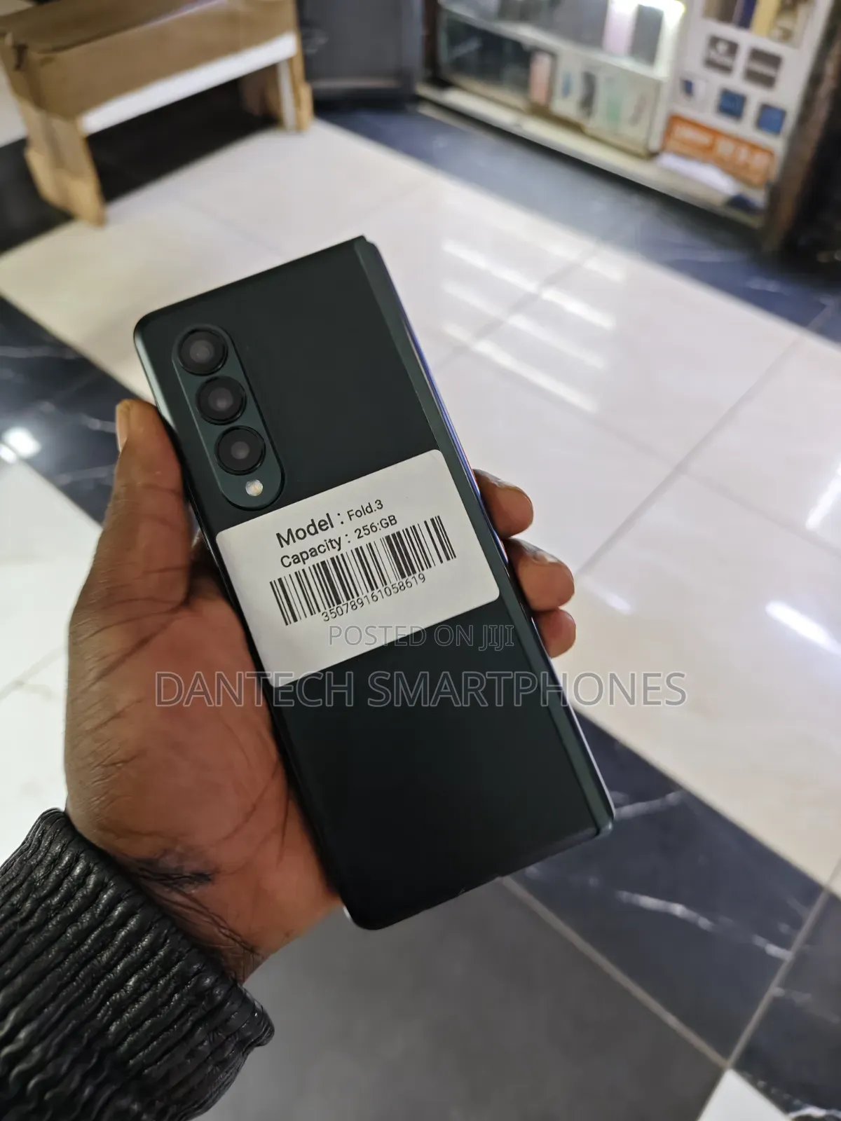 New Samsung Galaxy Z Fold 3 256 GB Black
