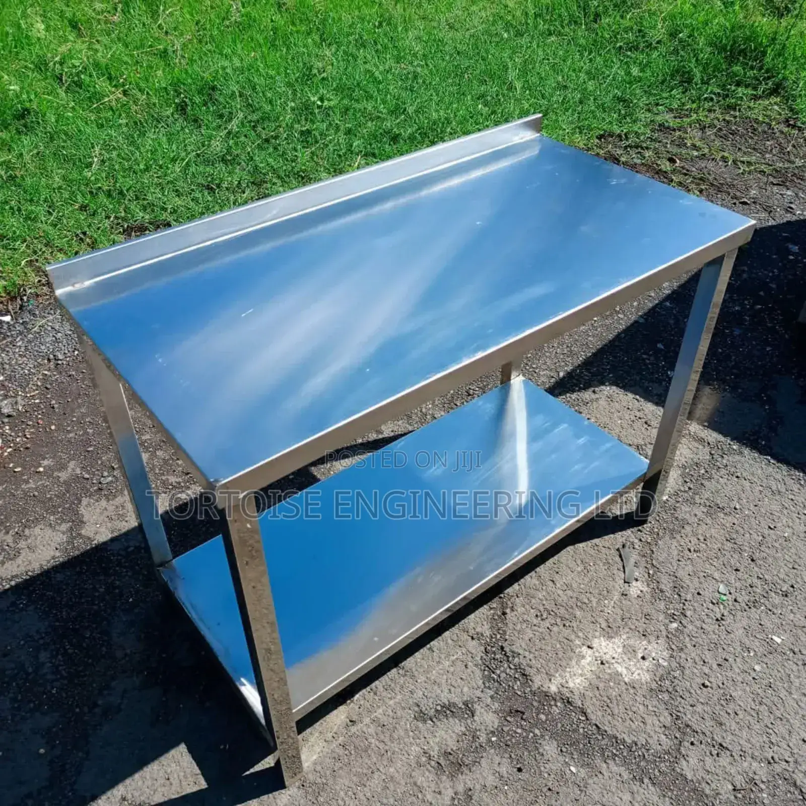 Stainless Steel Work Top Table Best for Butchery, Restaurant NKT