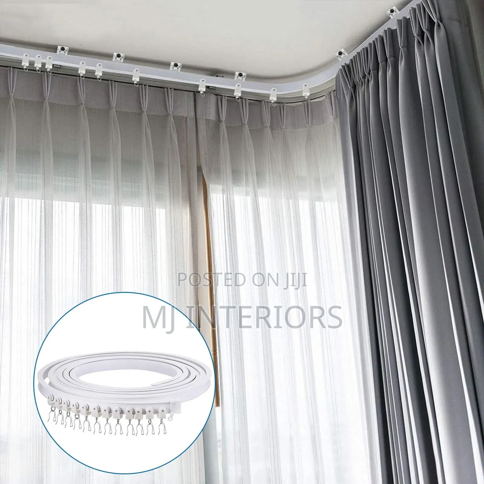 Durable Flexible Curtain Rail